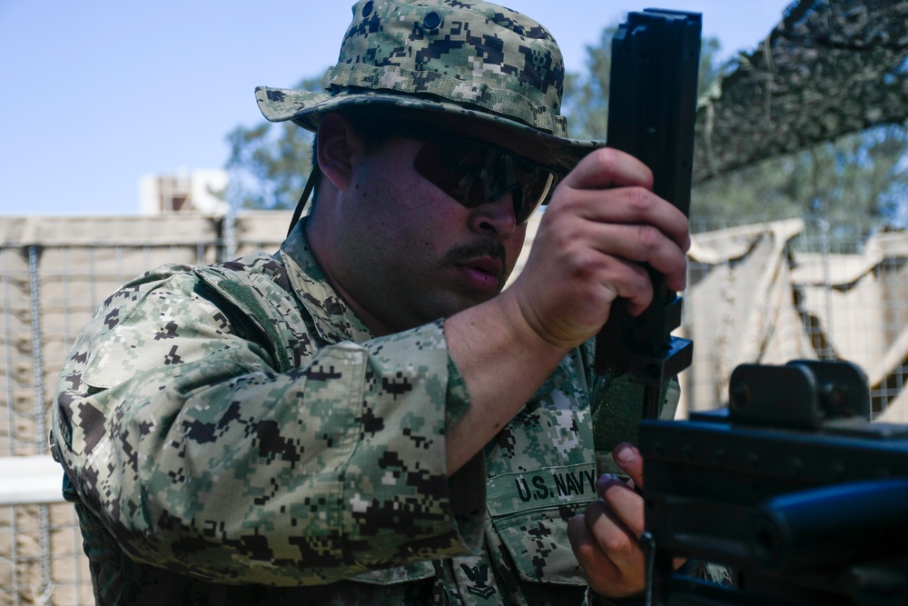 Naval Mobile Construction Battalion 18 Holds Field Training Exercise