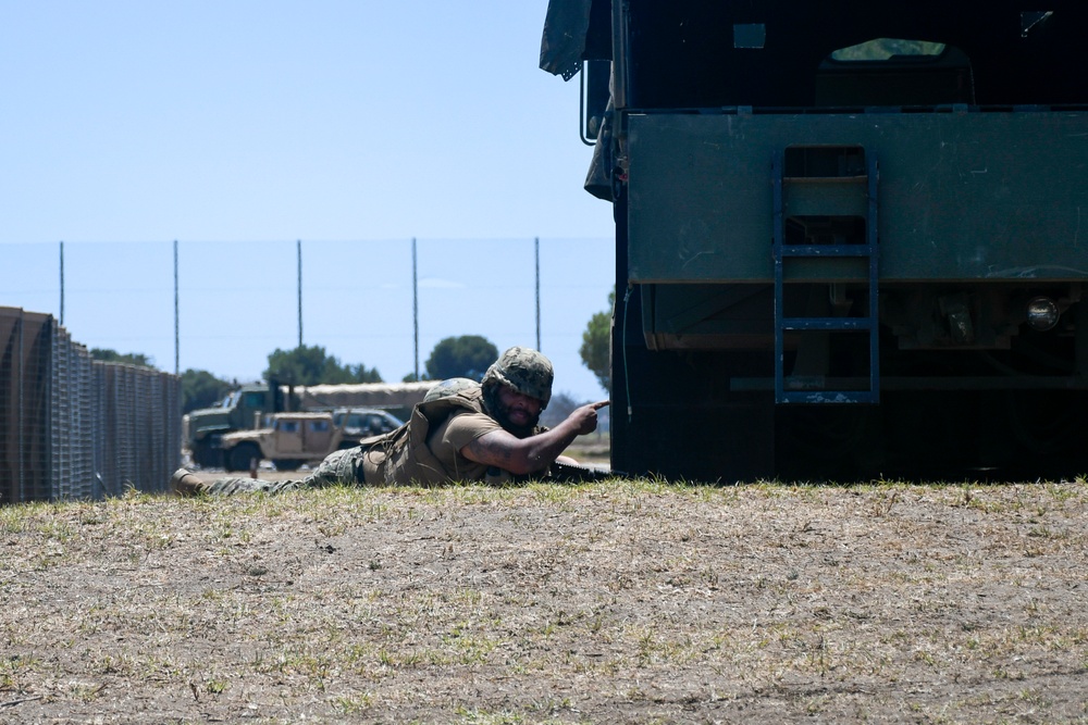 Naval Mobile Construction Battalion 18 Holds Field Training Exercise