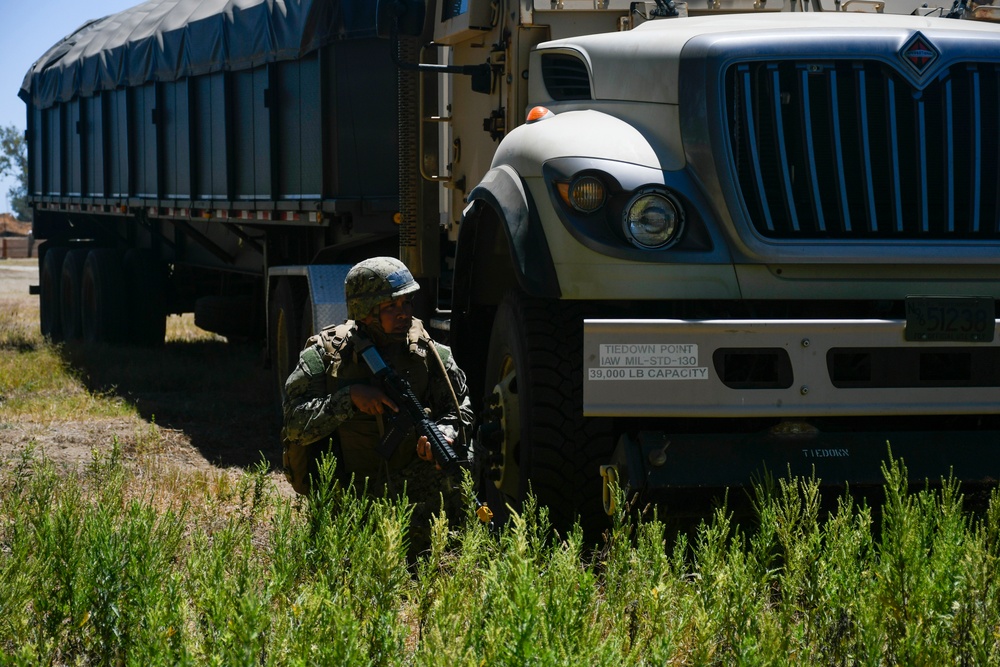 Naval Mobile Construction Battalion 18 Holds Field Training Exercise