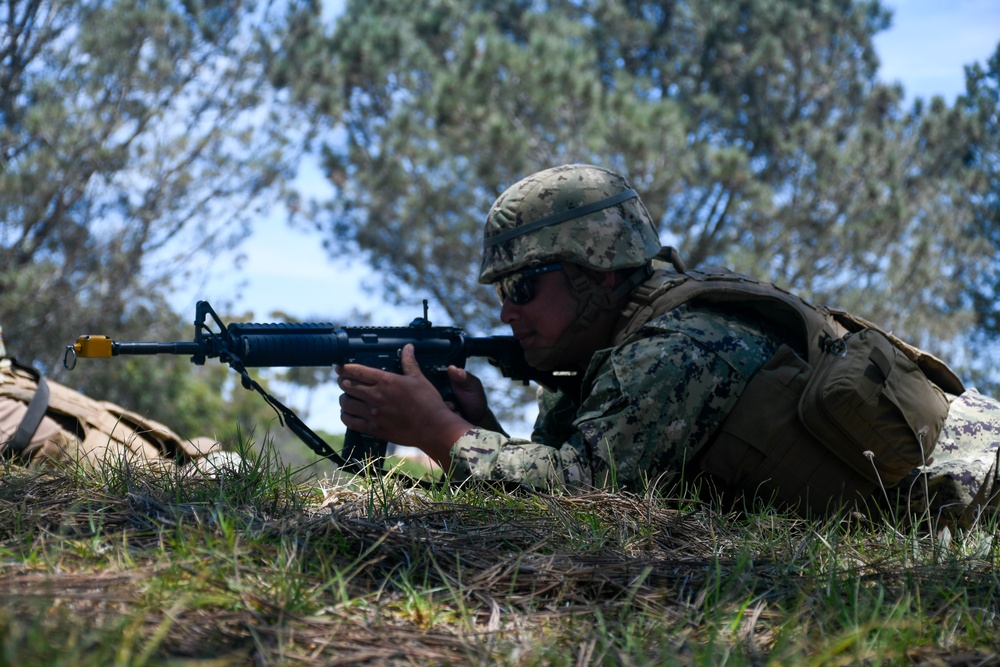 Naval Mobile Construction Battalion 18 Holds Field Training Exercise