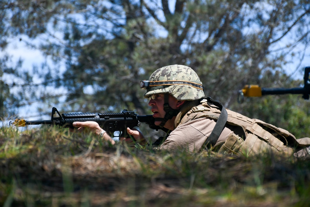 Naval Mobile Construction Battalion 18 Holds Field Training Exercise