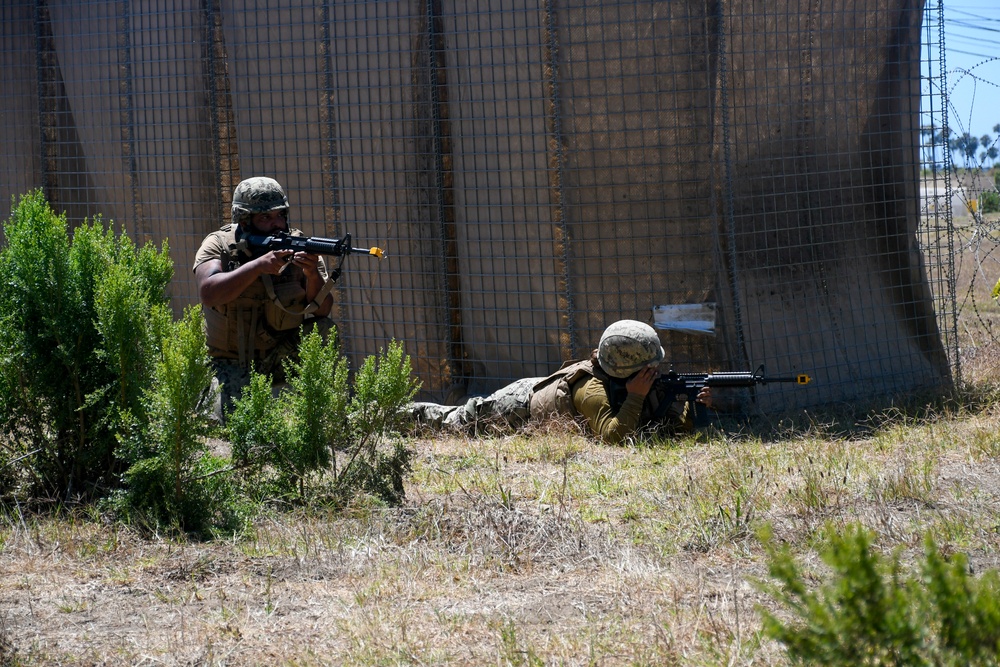 Naval Mobile Construction Battalion 18 Holds Field Training Exercise