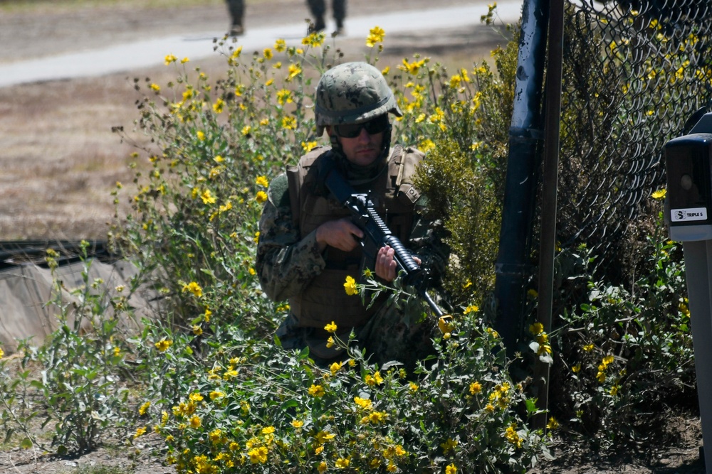 Naval Mobile Construction Battalion 18 Holds Field Training Exercise