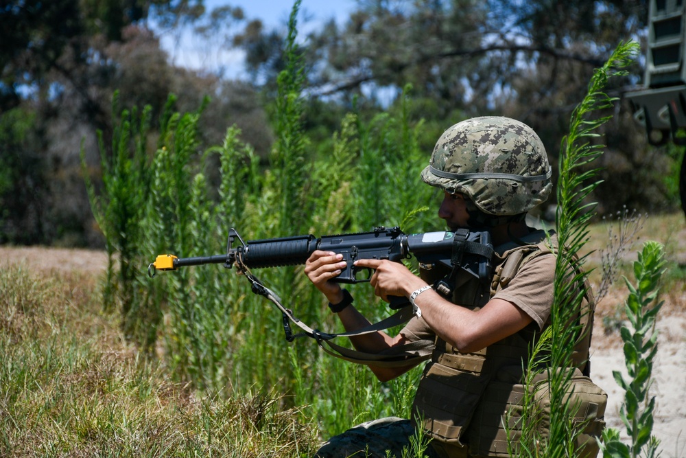 Naval Mobile Construction Battalion 18 Holds Field Training Exercise