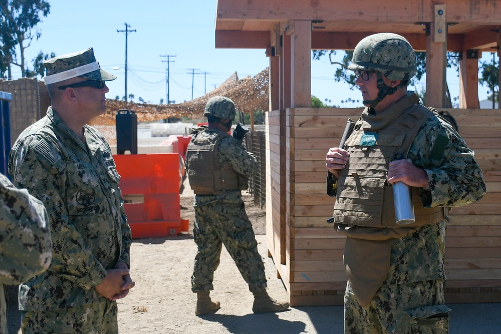 Naval Mobile Construction Battalion 18 Holds Field Training Exercise