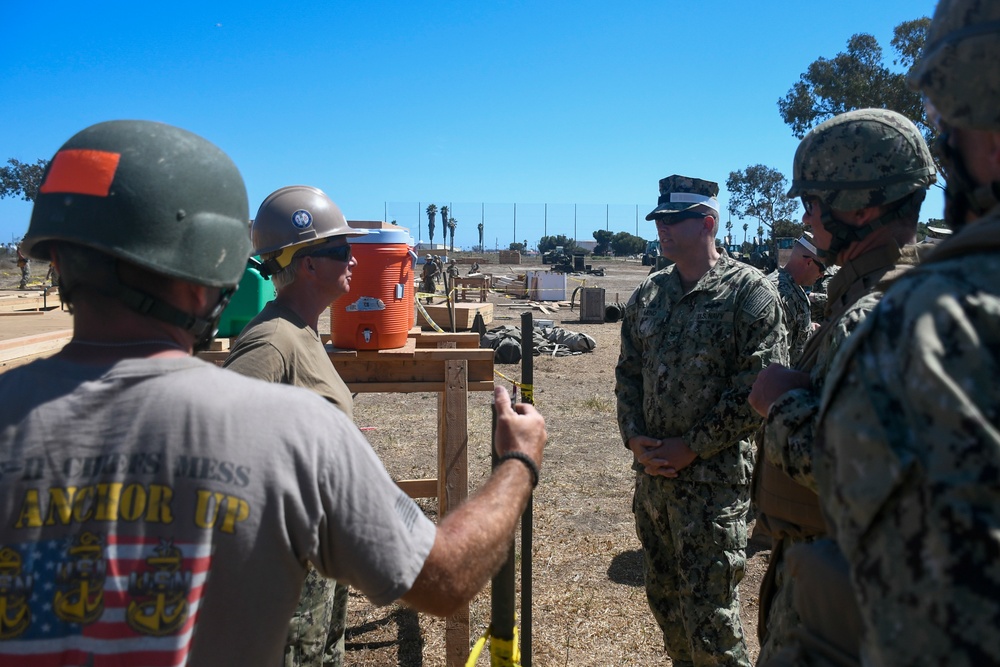 Naval Mobile Construction Battalion 18 Holds Field Training Exercise