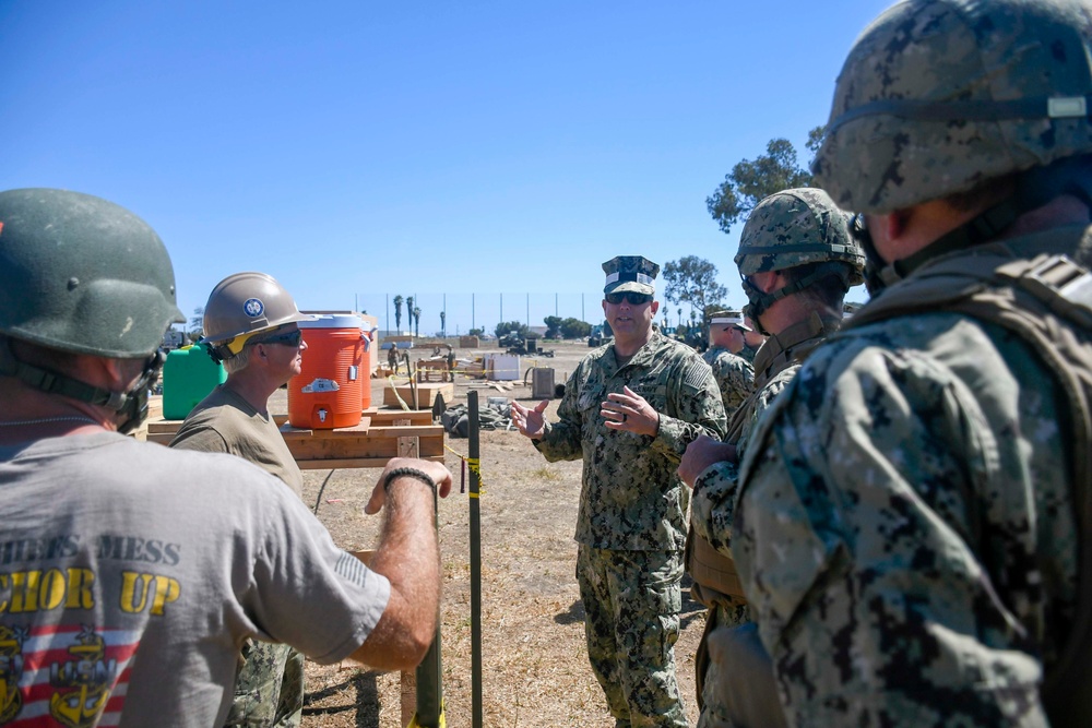 Naval Mobile Construction Battalion 18 Holds Field Training Exercise