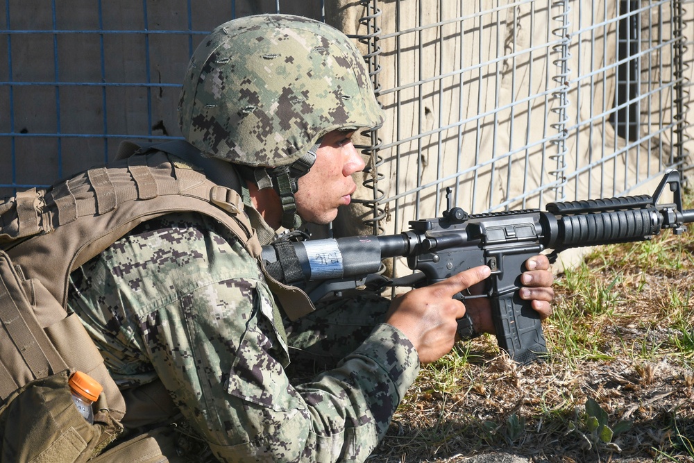 Naval Mobile Construction Battalion 18 Holds Field Training Exercise