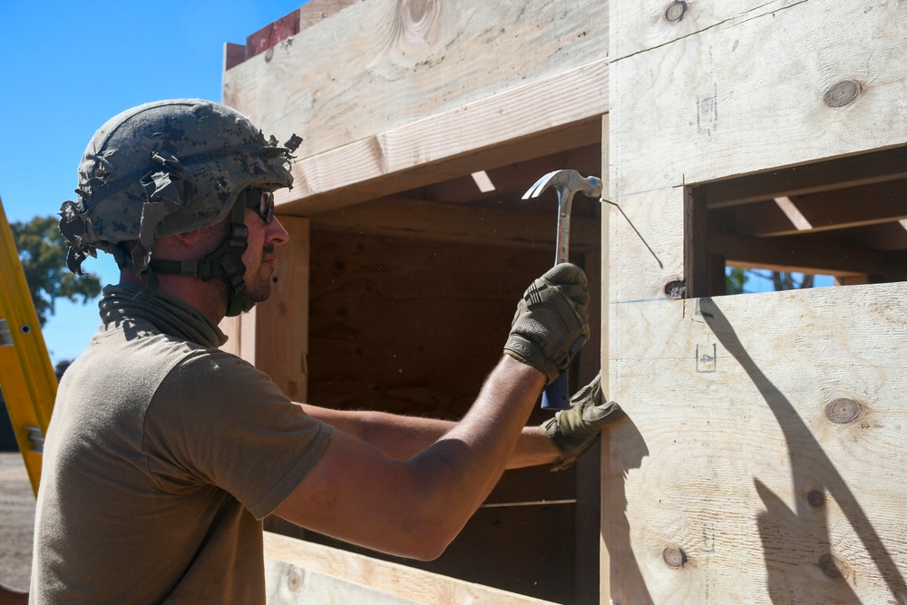 Naval Mobile Construction Battalion 18 Holds Field Training Exercise