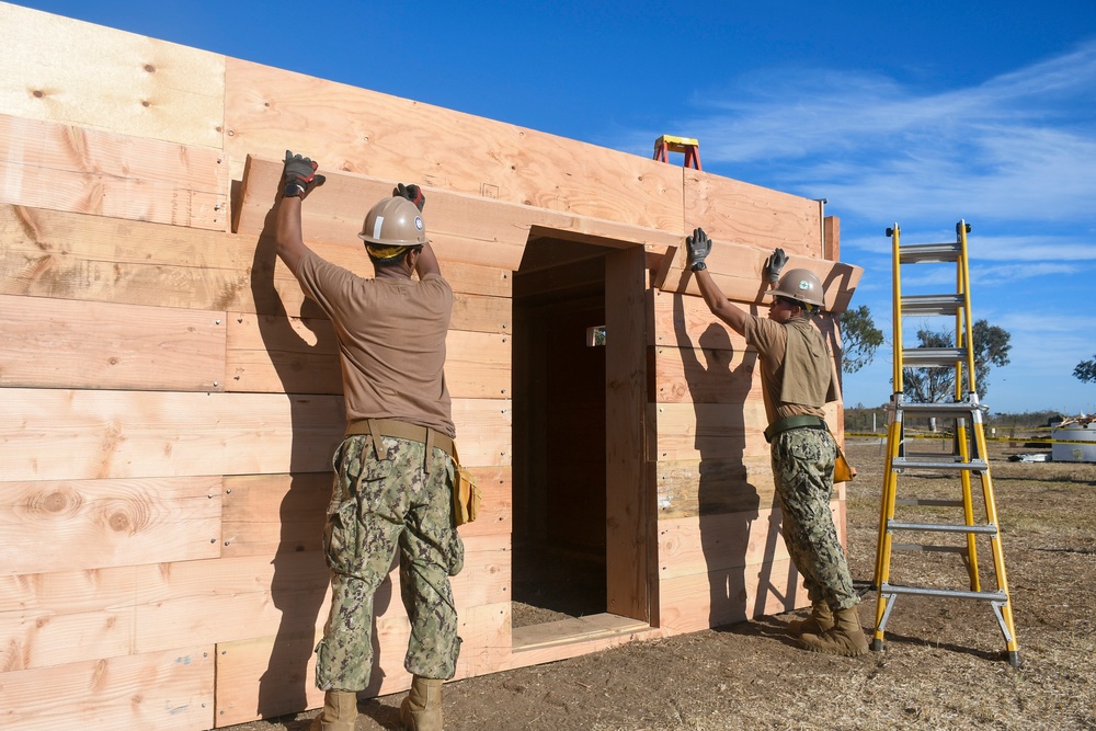 Naval Mobile Construction Battalion 18 Holds Field Training Exercise