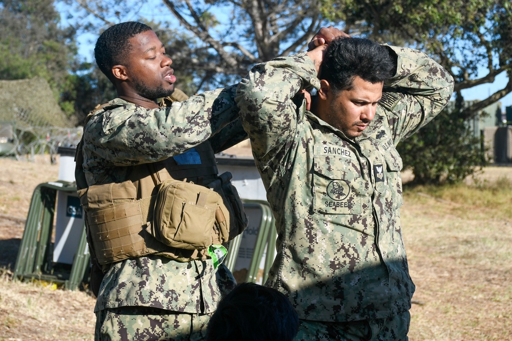 Naval Mobile Construction Battalion 18 Holds Field Training Exercise