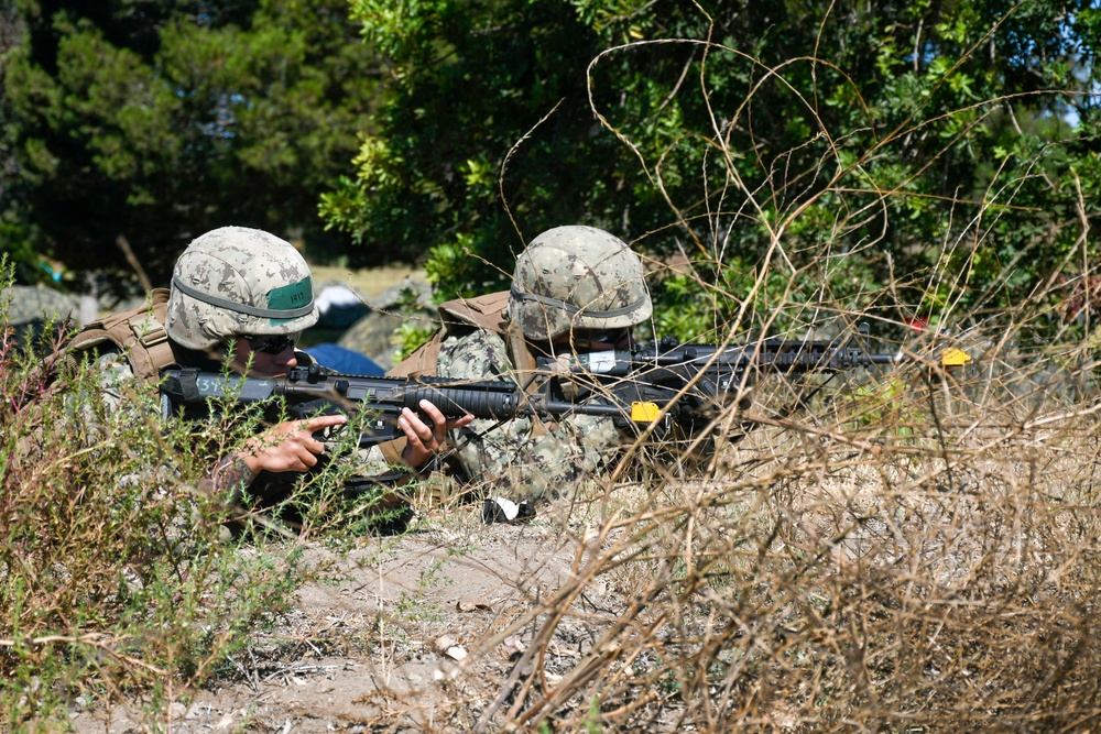 Naval Mobile Construction Battalion 18 Holds Field Training Exercise