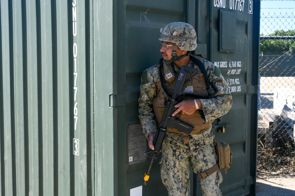 Naval Mobile Construction Battalion 18 Holds Field Training Exercise