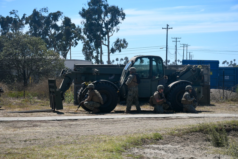 Naval Mobile Construction Battalion 18 Holds Field Training Exercise