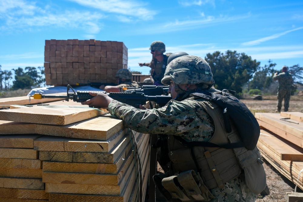 Naval Mobile Construction Battalion 18 Holds Field Training Exercise