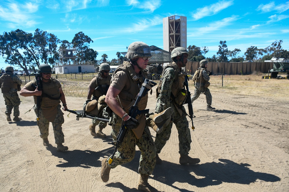 Naval Mobile Construction Battalion 18 Holds Field Training Exercise