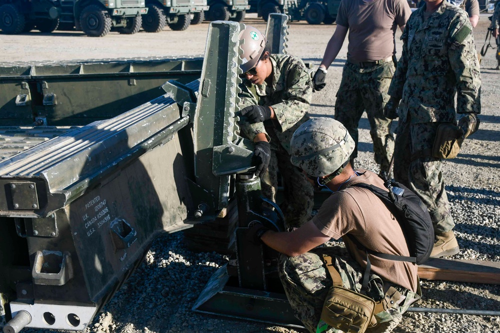 Naval Mobile Construction Battalion 18 Holds Field Training Exercise