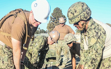 Naval Mobile Construction Battalion 18 Holds Field Training Exercise