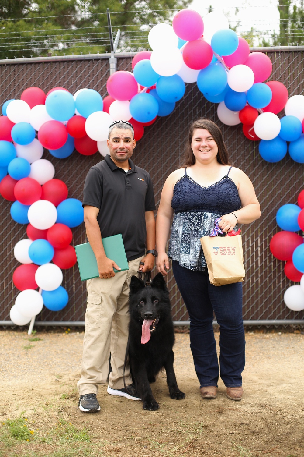 Retired Fort Bragg military working dogs find new forever homes