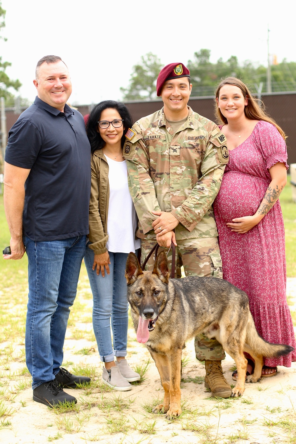 Retired Fort Bragg military working dogs find new forever homes