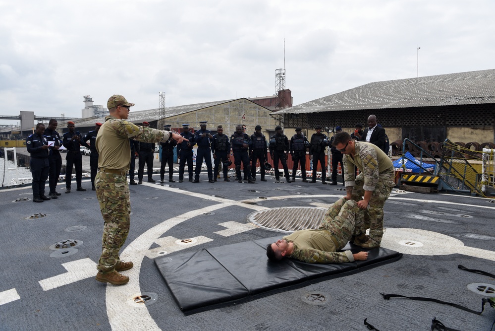 U.S. Coast Guard Cutter Mohawk - AFRICOM Patrol
