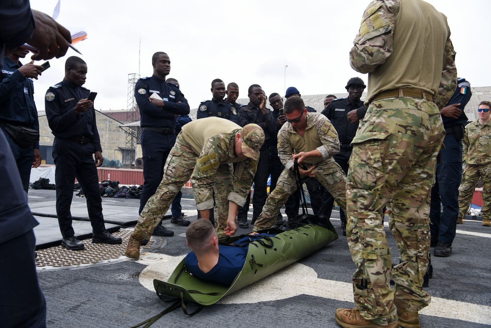 U.S. Coast Guard Cutter Mohawk - AFRICOM Patrol