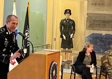 Army National Guard Command Sgt. Maj. Speaks at 247th Army Birthday Ceremony at AFRH