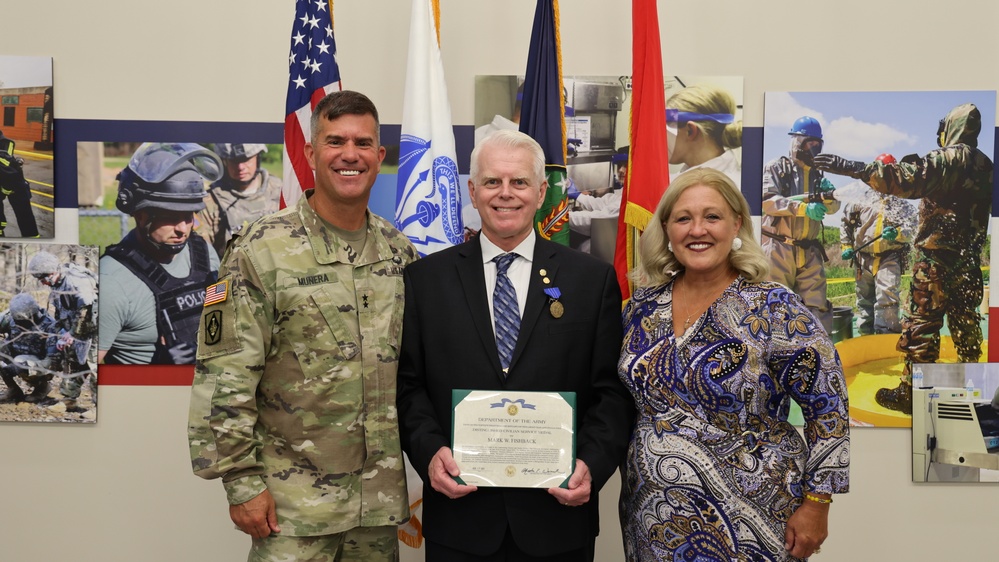 Senior U.S. Army civilian retires from Department of Defense’s premier all hazards command