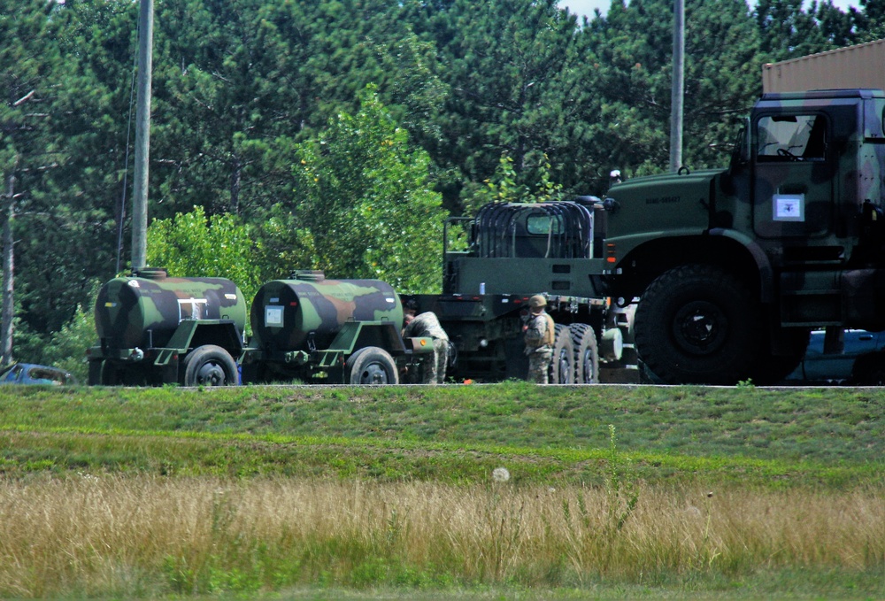 August 2022 training with Navy, Marines at Fort McCoy
