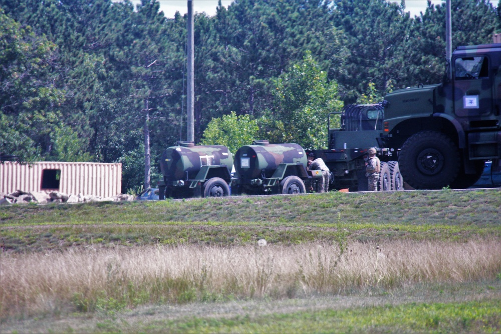 August 2022 training with Navy, Marines at Fort McCoy