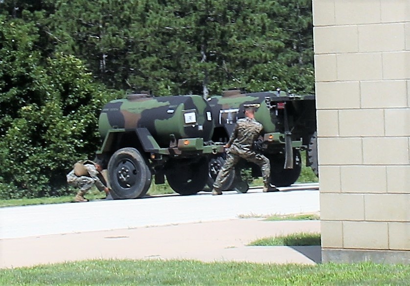 August 2022 training with Navy, Marines at Fort McCoy