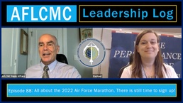 AFLCMC Leadership Log Podcast Episode 88: All About the 2022 Air Force Marathon