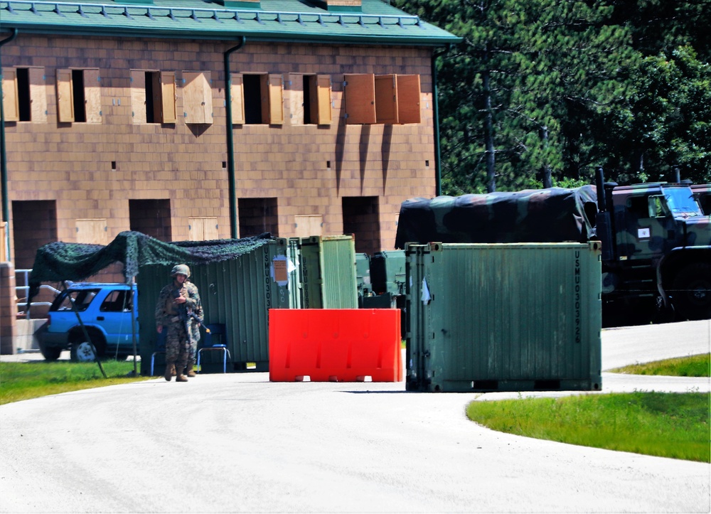 August 2022 training with Navy, Marines at Fort McCoy