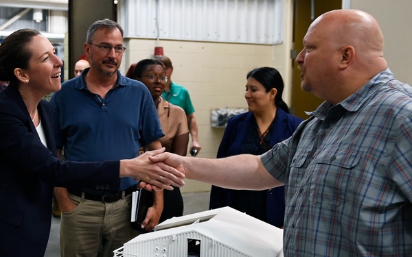 Deputy Assistant Secretary of the Navy for Sustainment visits Trident Refit Facility, Bangor