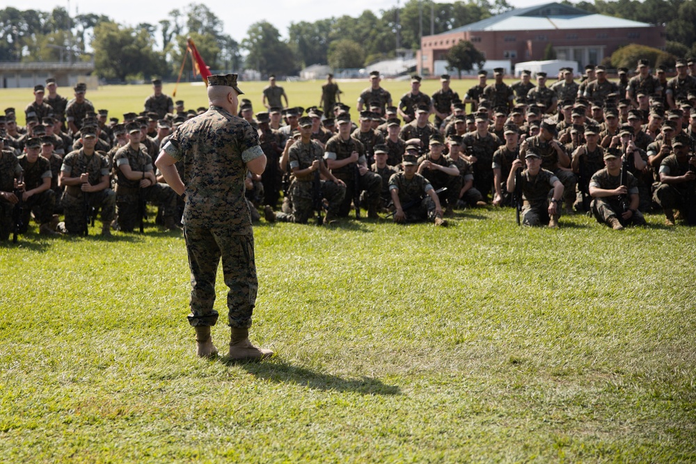 II Marine Expeditionary Force Change of Command