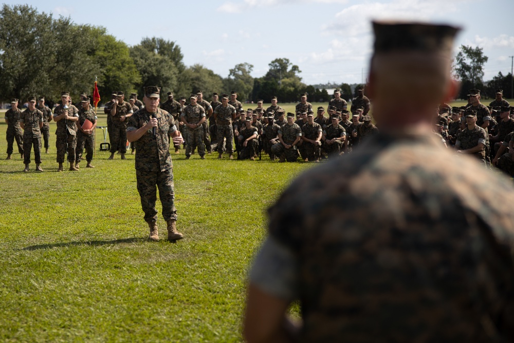 II Marine Expeditionary Force Change of Command