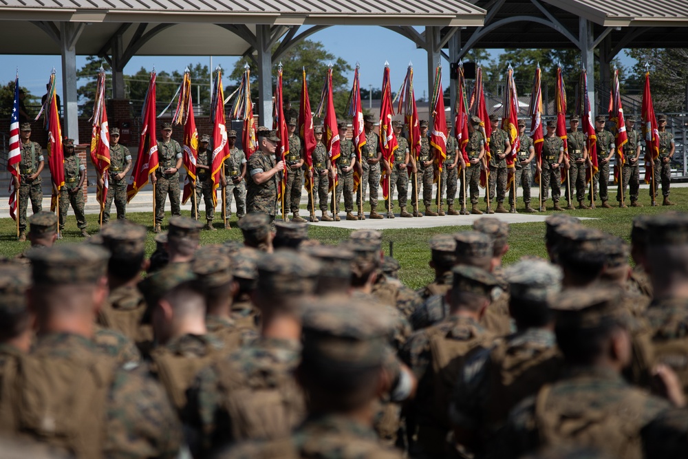 II Marine Expeditionary Force Change of Command