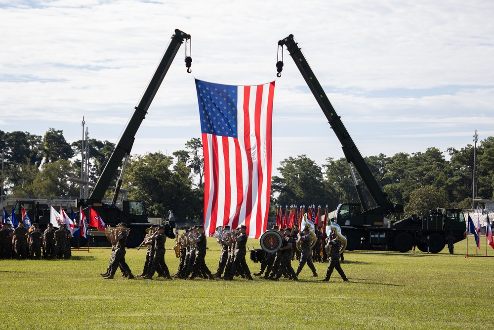 II Marine Expeditionary Force Change of Command