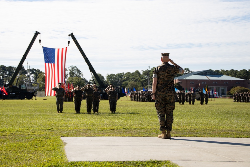 II Marine Expeditionary Force Change of Command