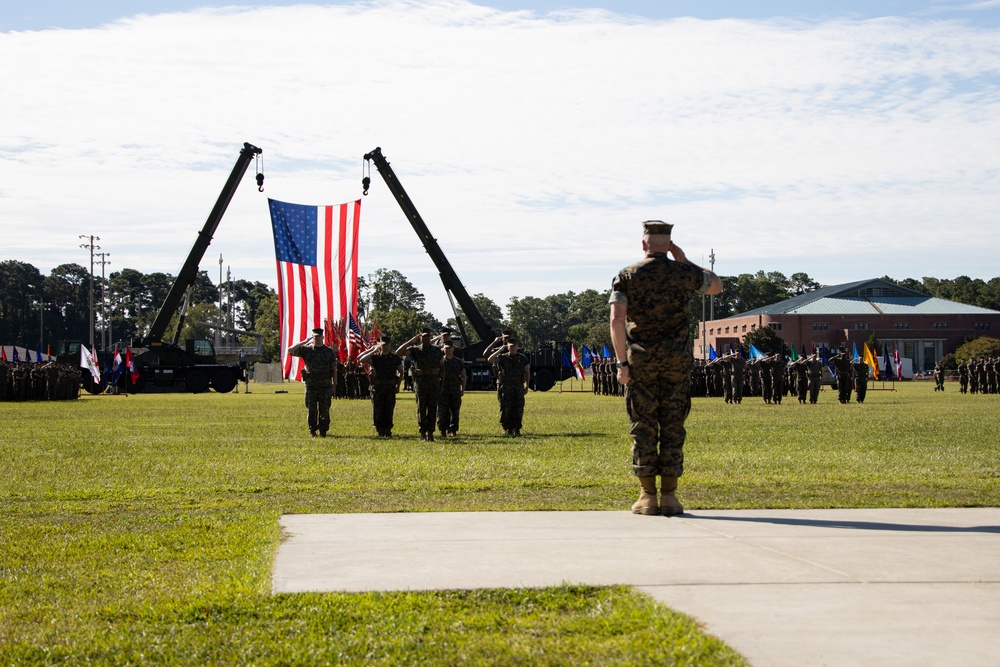 II Marine Expeditionary Force Change of Command