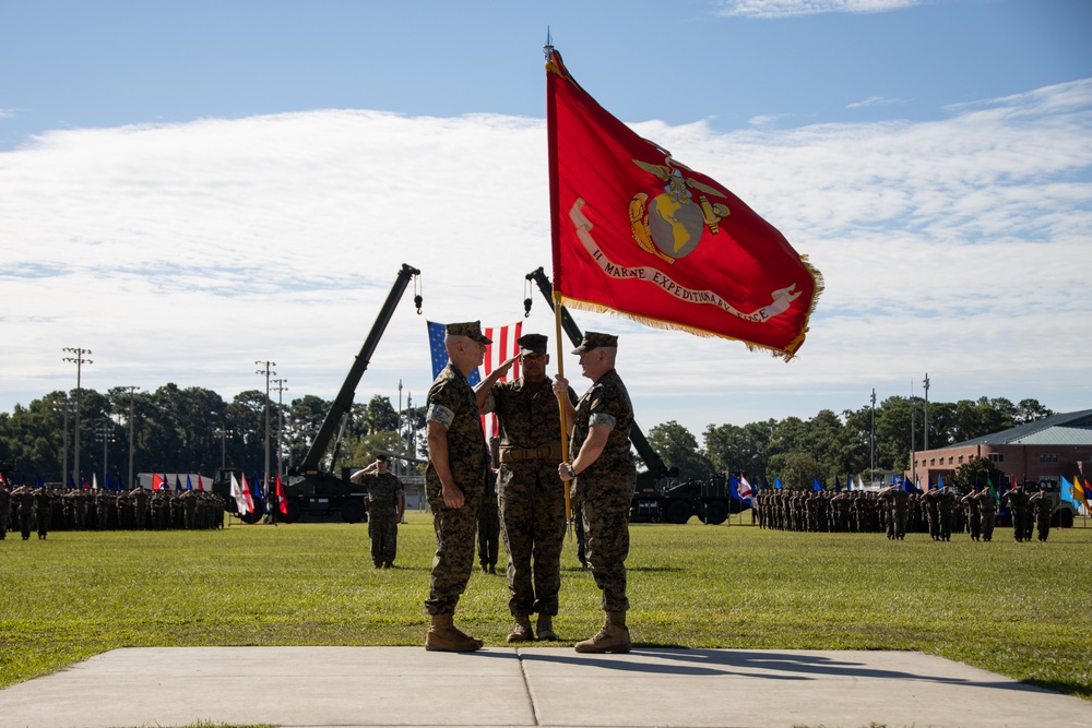 II Marine Expeditionary Force Change of Command