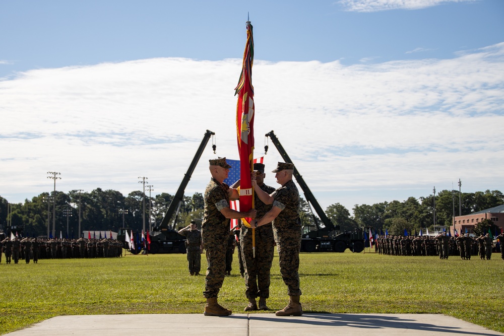 II Marine Expeditionary Force Change of Command