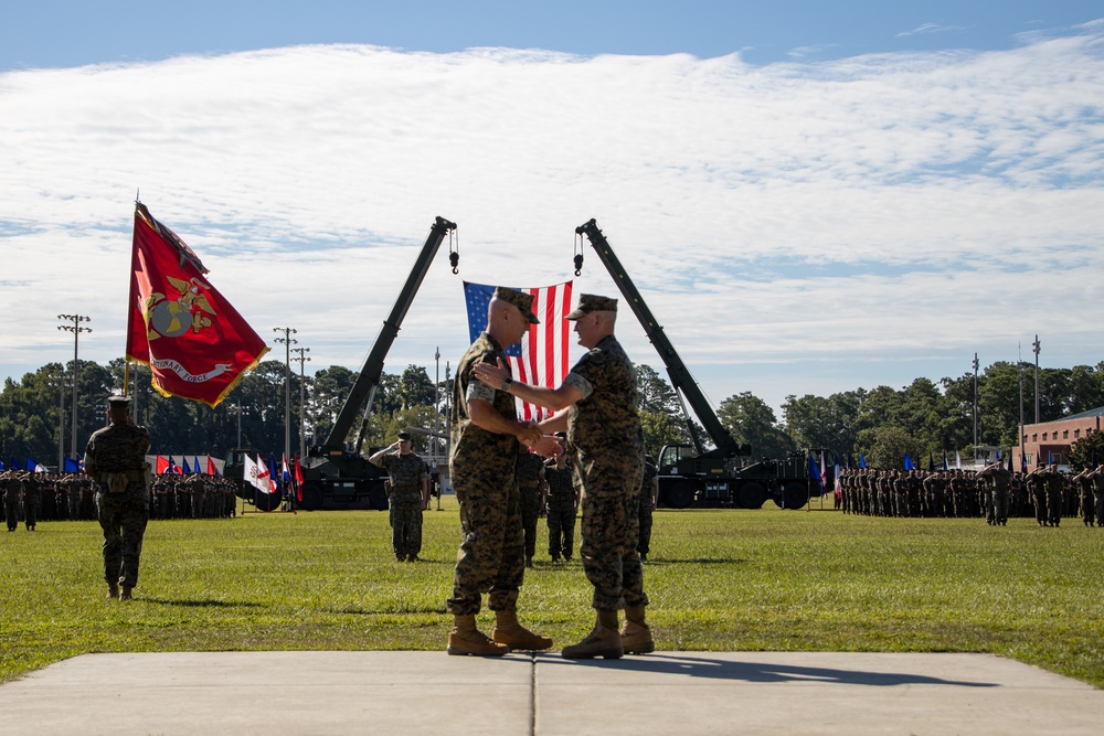 II Marine Expeditionary Force Change of Command