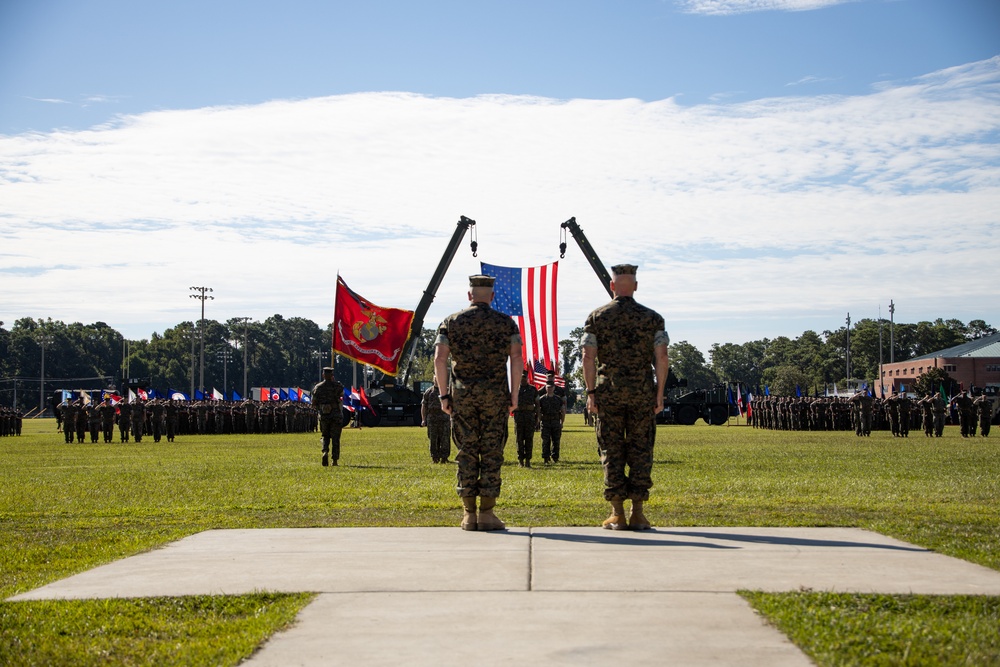 II Marine Expeditionary Force Change of Command