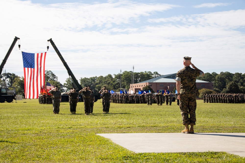 II Marine Expeditionary Force Change of Command