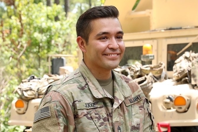 Sgt. Cesar Judiz promoted to the rank of Staff Sgt.