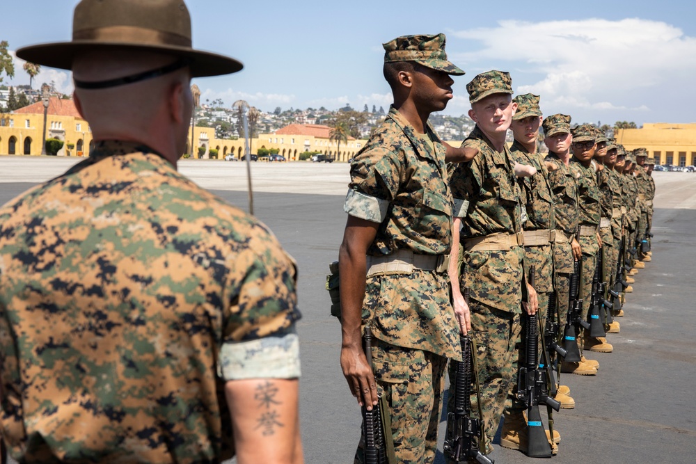 Lima Company Close Order Drill