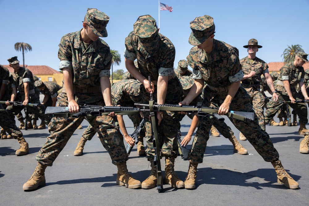Lima Company Close Order Drill