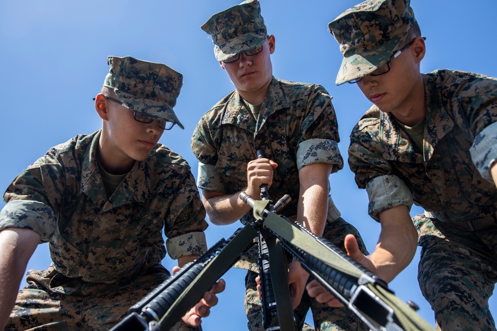 Lima Company Close Order Drill