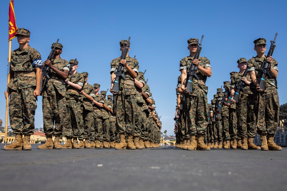 Lima Company Close Order Drill